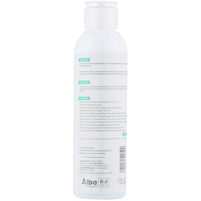 Tola Anti Dandruff & Anti Fall Hair Shampoo 250ml with Tola Hair Lotion 120ml - Image 3